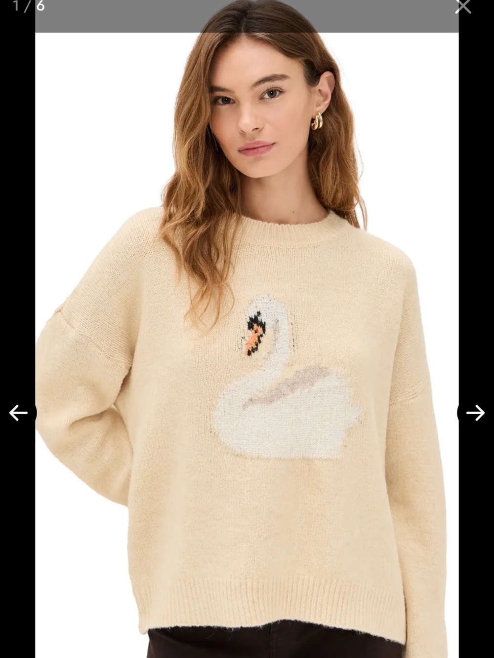 Bailey Rose Swan Sweater